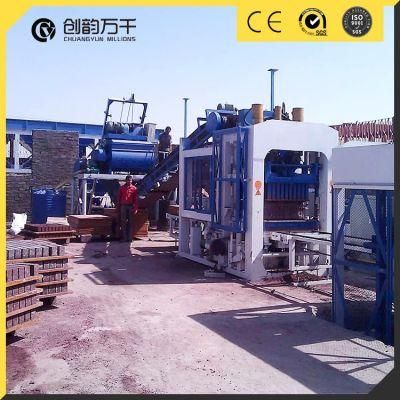 Qt10-15 Cement Brick Manufacturing Plant Concrete Paver Block Making Machine for Sale