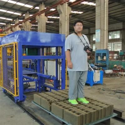 Automatic Qt5-15 Concrete Block Making Machine Hollow Brick Making Machine