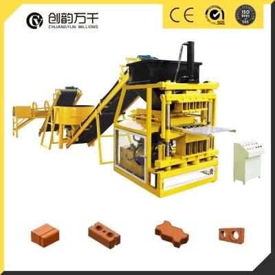 Cy4-10 Automatic Eco Brava Soil Interlocking Brick Molding Machine