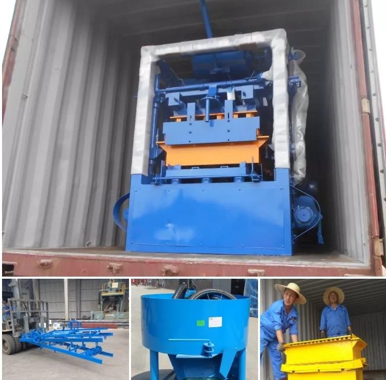 Small Brick Making Machine South Africa Qt4-24 Block Machine Manufacturer