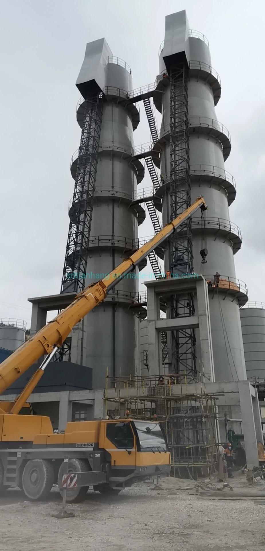 Ferrous Metal Mining Preheater Rotary Kiln Lime Sleeve Kiln