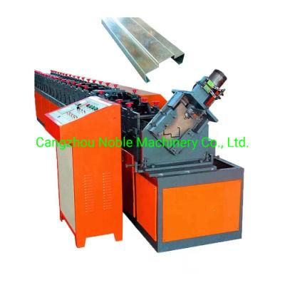 Automatic Steel C U Profile Door Framing Roll Foming Machine Low Price Door Frame Roll Former Production