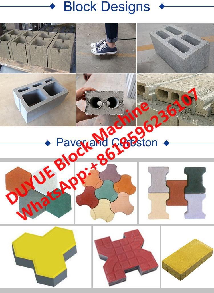 Qt40-1 Fly Ash Brick Making Machine in Africa