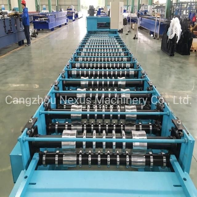550 MPa Metal Roofing Sheet Making Steel Roof Panel Corrugated Roll Forming Machine