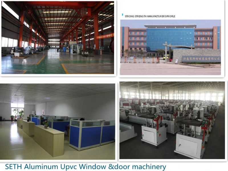 Heavy Duty Automatic Hydraulic Aluminum Windows Corner Crimping Machine