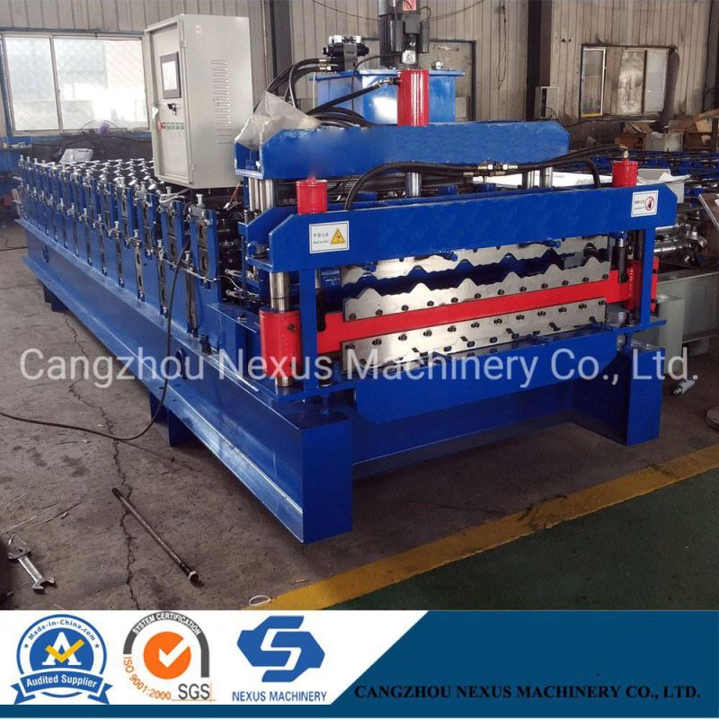 Very Popular Double Layer Roll Forming Deck Machine in China for Roofing and Wall Sheet