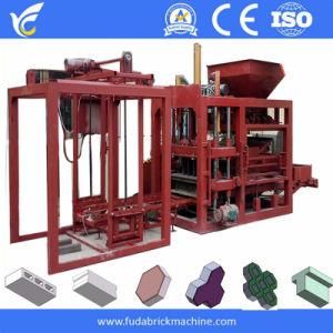 Automatic Qt4-18 Kenya Concrete Interlocking Block Machine/Solid Brick Making Machine