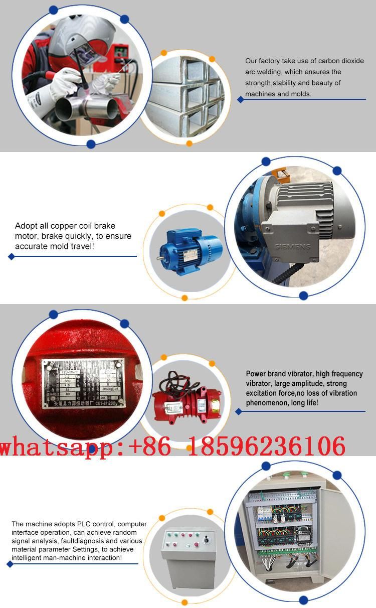 High Quality Qt4-24 Semi Automatic Concrete Block Making Machine in Africa