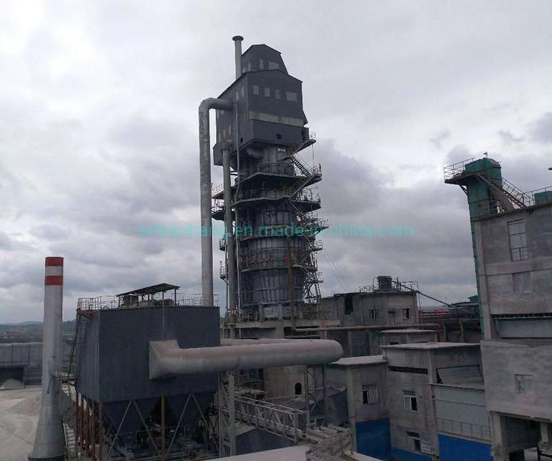 Environment Protection Active Lime Metallurgy Cement Rotary Lime Double Chamber Kiln