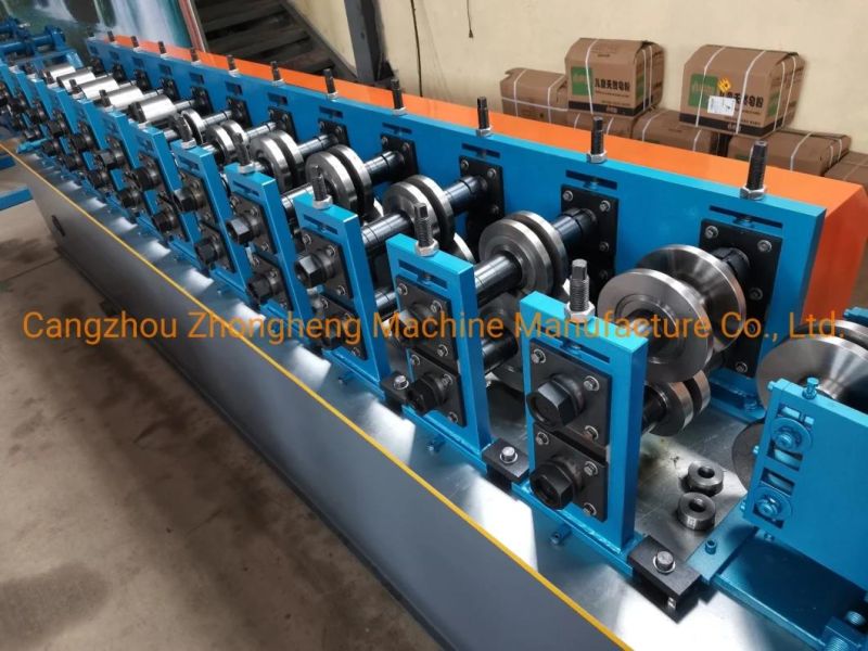 Galvanized Steel C U Channel Roll Forming Machine