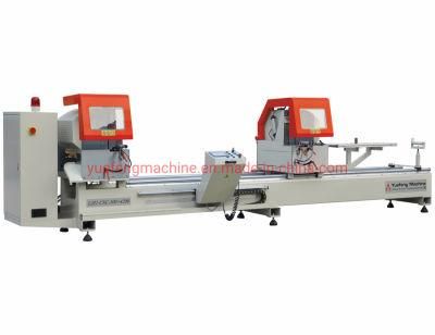 CNC Aluminum Profile Auto Feeding Double Head Cutting Machine