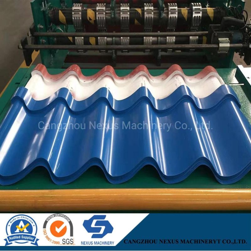 Corrugated Iron Sheet Roofing Tile Making Machine Color Steel Sheet Roll Forming Machine