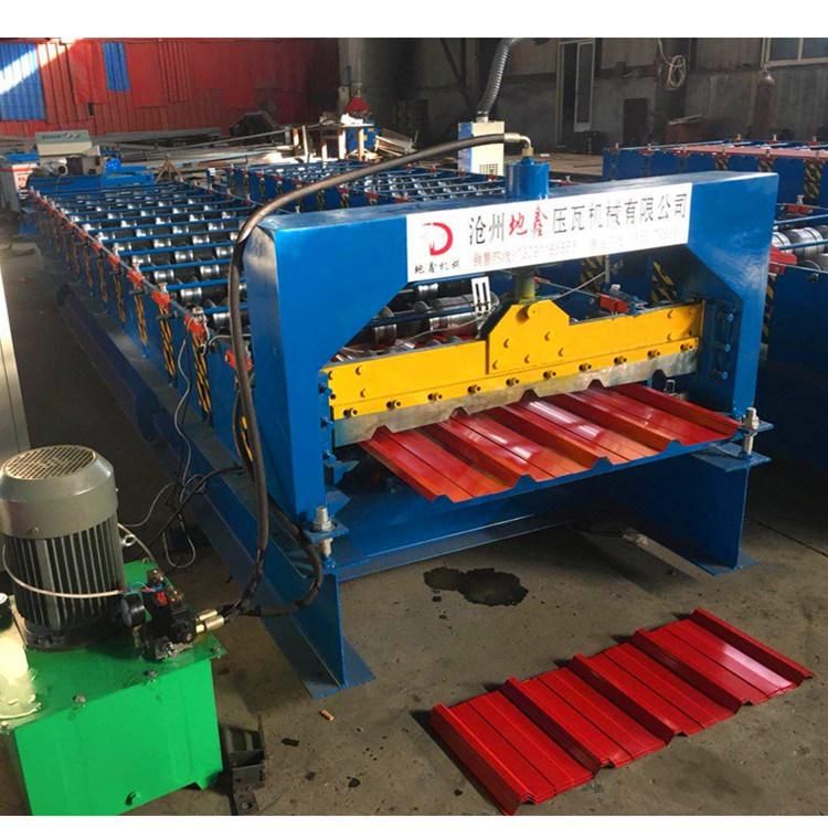 Dx 914mm Roof Tile Roll Forming Machine