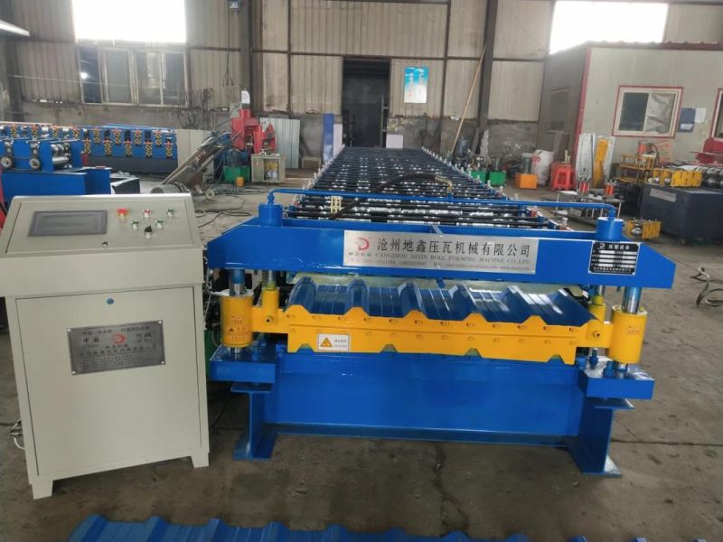 Metal Color Double Layer Steel Roll Forming Machine