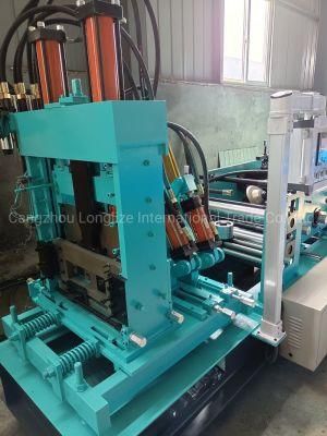 Steel Frame C Purlin Cold Roll Forming Machine