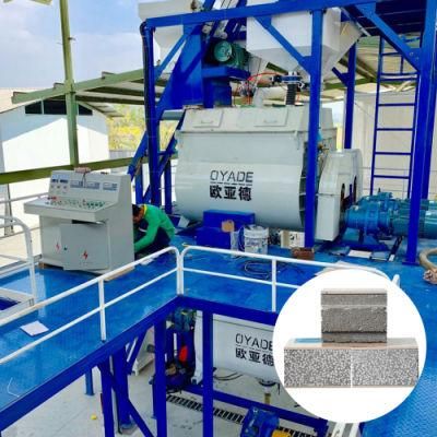 Concrete EPS Lightweight Sandwich Solid Wall Board Making Machine