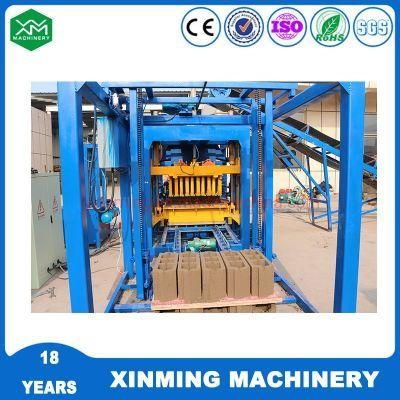 Qt4-24 Electric Paver Block/Hollow Brick/Crubstone Brick Making Machine for Sale in China