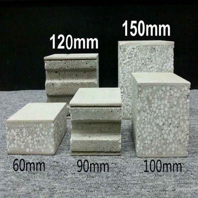 Lightweight/Fireproof EPS Foam Cement Sandwich Wall Panel for Interior Wall Exterior Wall