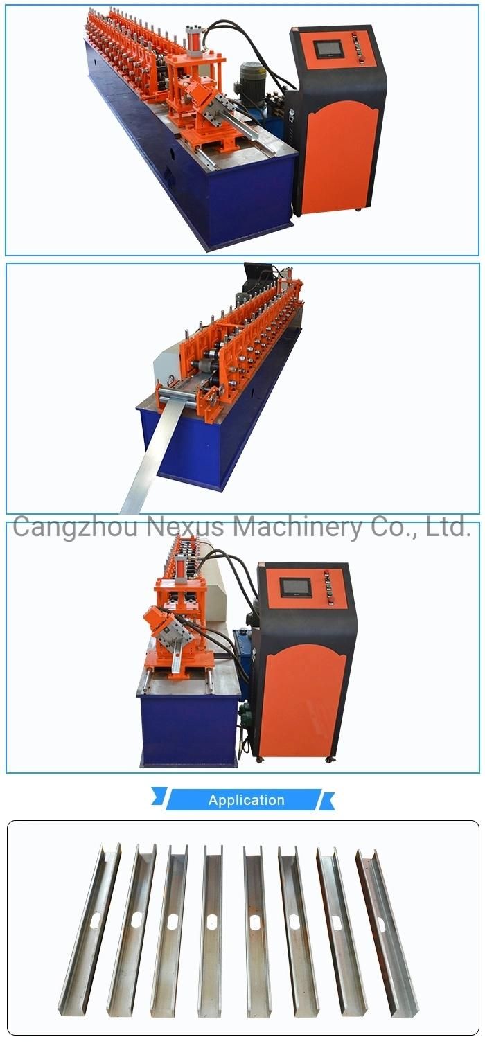 Frame Drywall Galvanized Sheet Light Steel Profiles Metal Stud Aand Track Roll Forming Machine