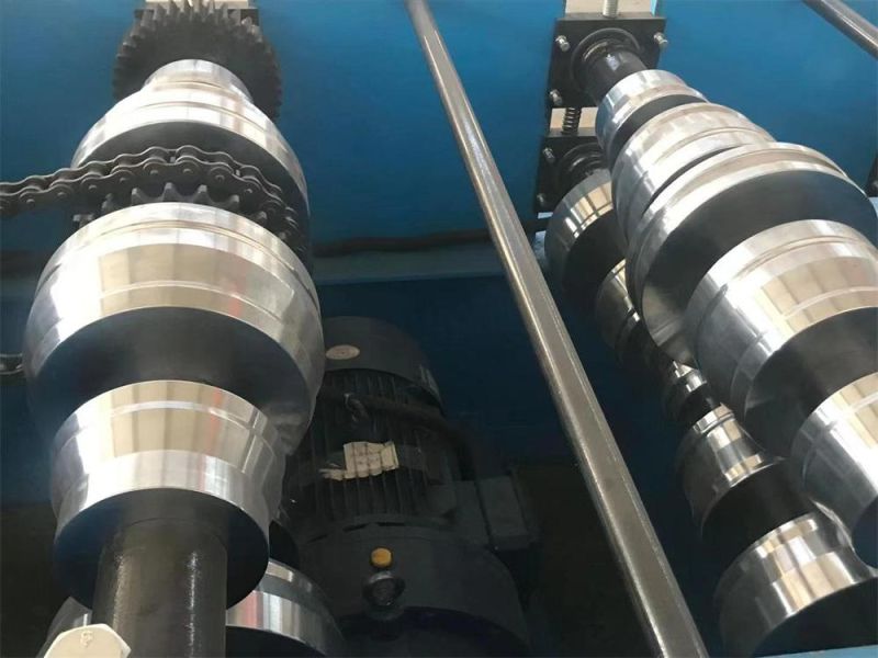 Trapezoidal Steel Decking Single Double Wave Roll Forming Machine Floor Deck Steel Forming Machinery