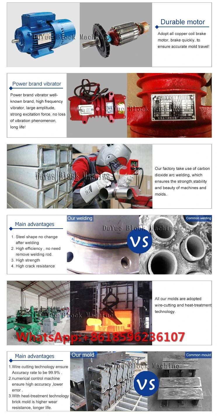Full Automatic Block Machine Concrete Brick Making Machine