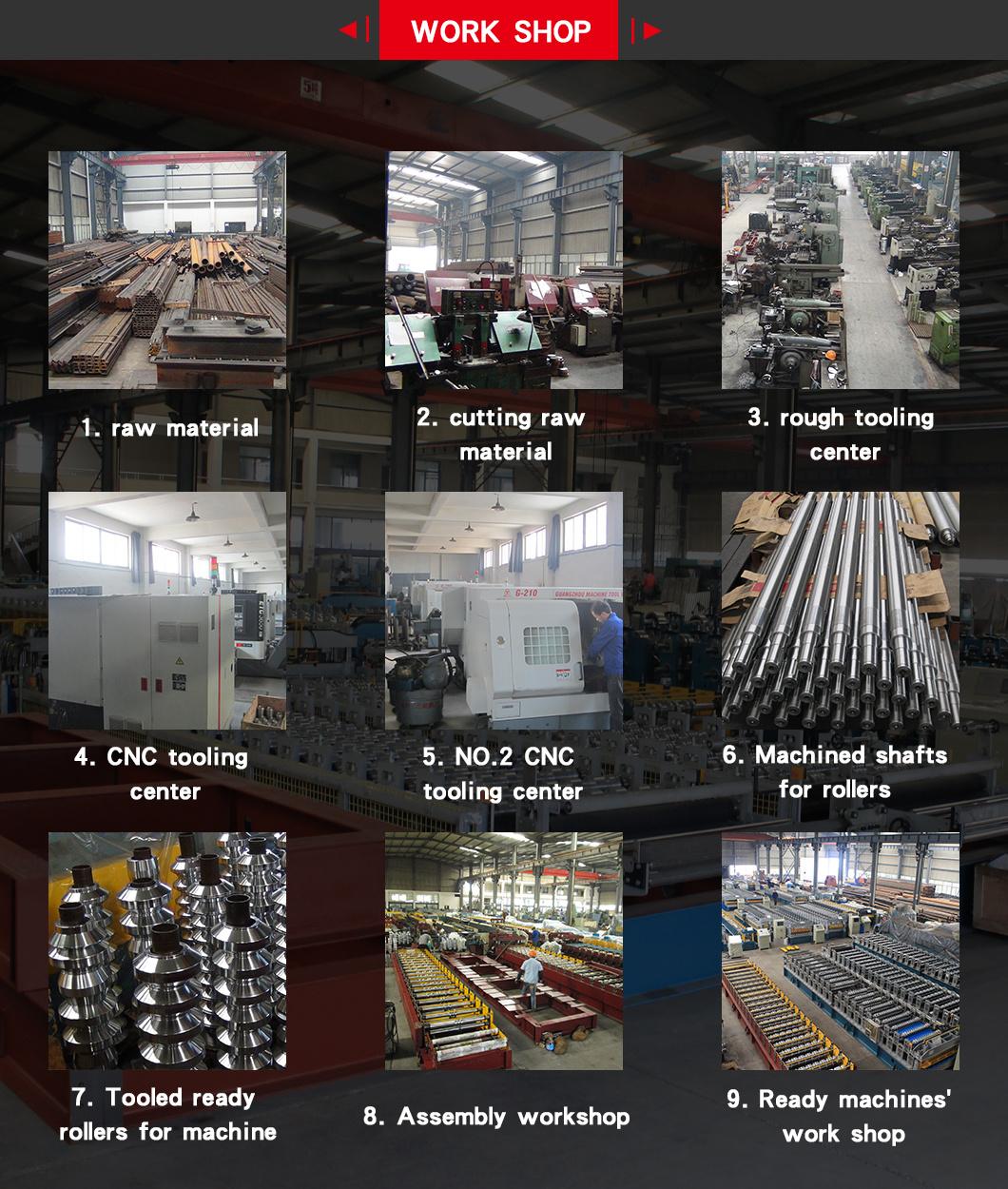 Monthly Deals Hangzhou Zhongyuan New Designed Hot Sale African Market Aluminum & PPGI Step Tile Roofing Panel Roll Forming Making Machine with ISO9001/CE/SGS/BV