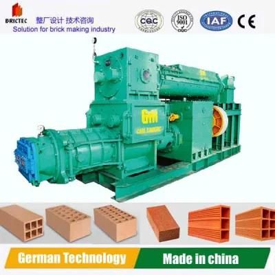 German Technology Clay Brick Forming Extruder Machine