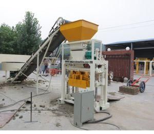 Manual Concrete Block Machine Qt4-24 Hollow Brick Making Machine