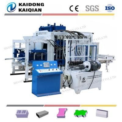 Full-Automatic Cement Concrete Hollow Solid Paverment Brick Block Making Machine and Machinery Price