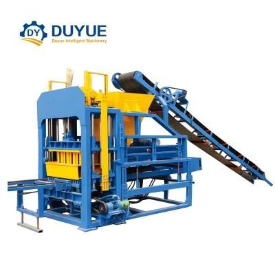 German Technology Qt4-15 Henry Hollow Block Making Machine in Tanzania