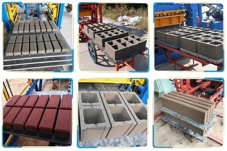 Fly Ash Concrete Block Brick Making Machine for Small Industry