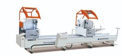 Aluminum Window Door Making Machine Double Head Cutting Saw