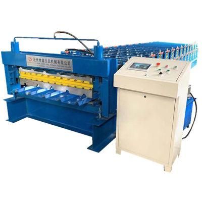 Double-Layer Color Steel Sheet Roof Panel Roll Forming Machine