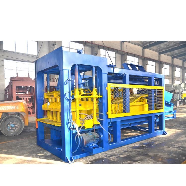 Qt8-15 Hydraulic Cylinder Brick Making Machine Curbstone Block Machine