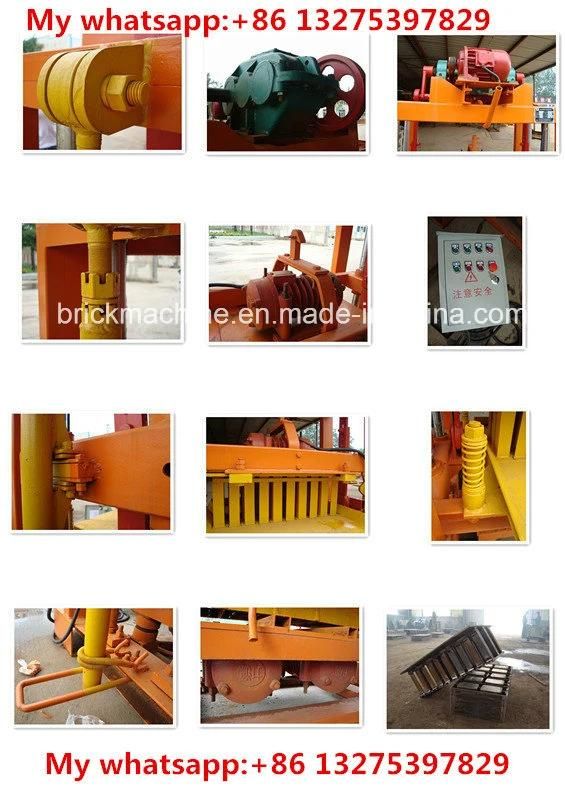Qtj4-40 Small Scale Cocnrete Paver Block Making Machine