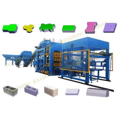 Factory Supply Qt12-15 Automatic Hydraulic Concrete Block Brick Making Machine