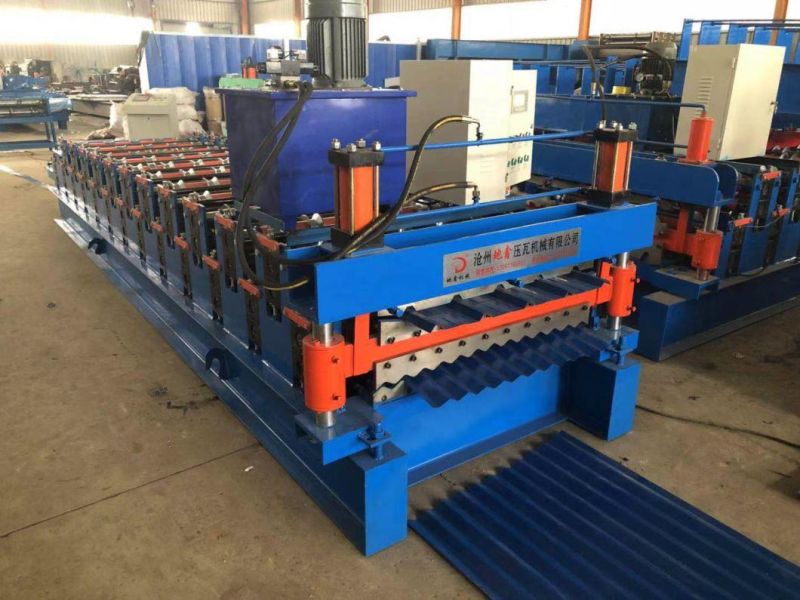 Metal Double Deck Layer Ibr Trapezoidal Corrugated Iron Roof Sheets Roll Forming Machines