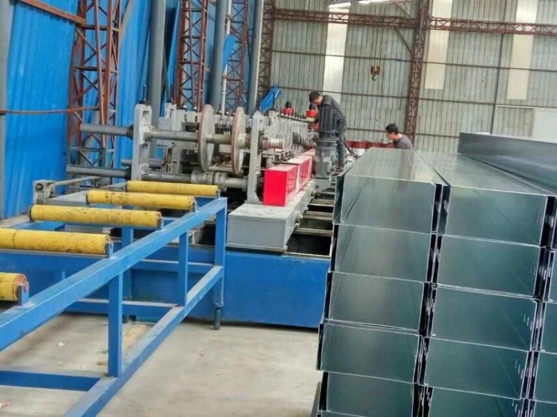 China Full Automatic Cable Tray Roll Forming Making Machine