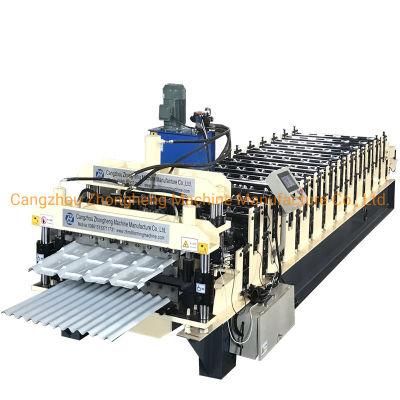 Glazed Tile Roll Forming Machine Circular Arc Glazed Tile Roof Panel Roll Forming Machine