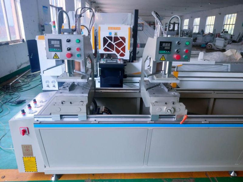 PVC Window Making Machine Double Head High Frequency Plastic Welding Machine for PVC