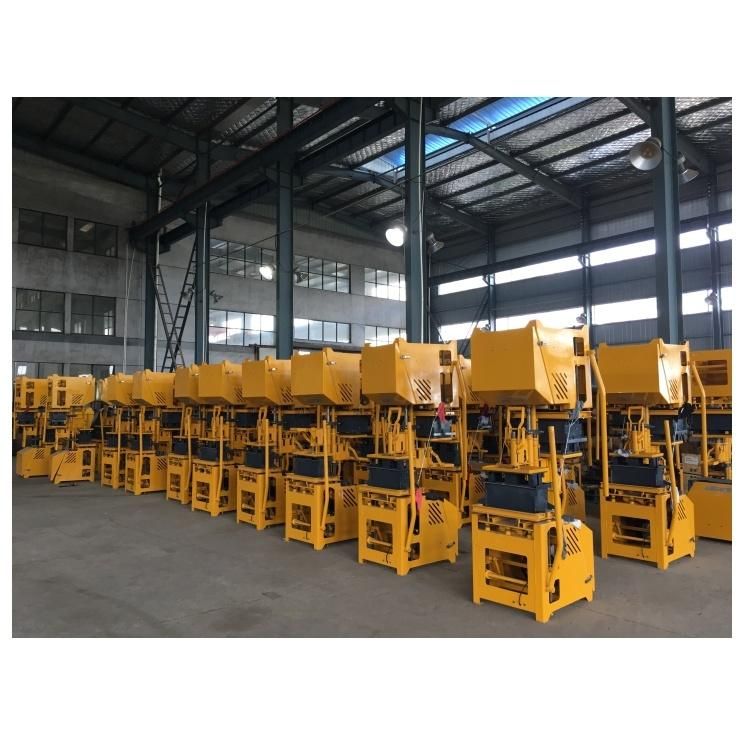 BM01Small Manual Soil Hand Compressed Cement Brick Block Making Machine