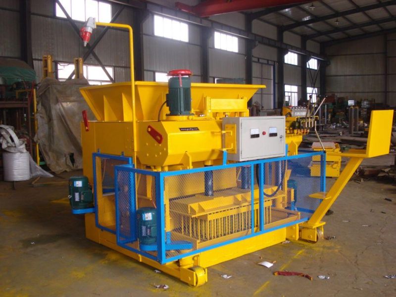Qmy6-25 High Productivity Mobile Concrete Block Machine