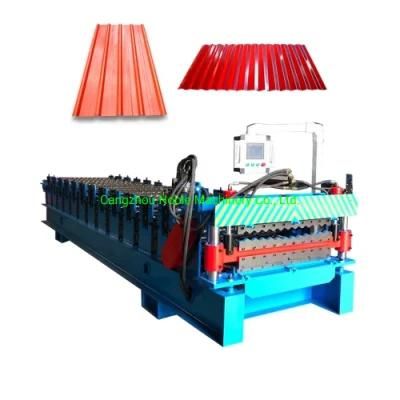 Double Layer Roofing Sheet Roll Forming Machine