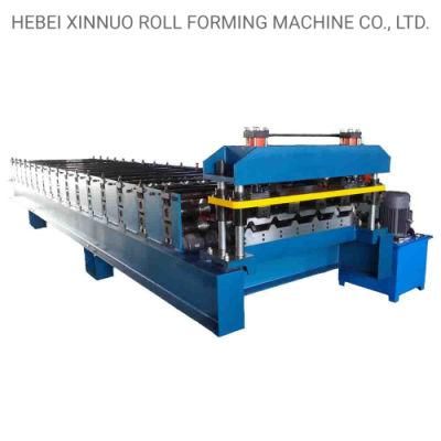 1000 Trapze Profile Roofing Sheet Making Machine Cold Roll Forming Machine