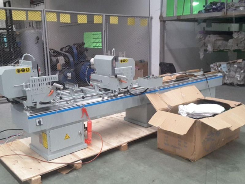 Factory Supply Low Price Single Head Cutting Saw Hw-450A Window Door Making Machine Aluminum Window Door Making Machine with Ce Certificate 2 Years Warranty