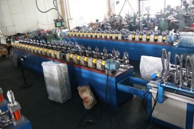 Automatic Worm Gear Box Roll Forming Machine for T Grid