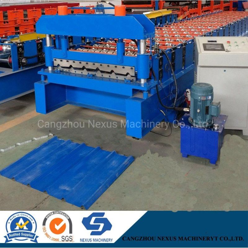 750 Metal Roofing Machine with Panasonic PLC Control System