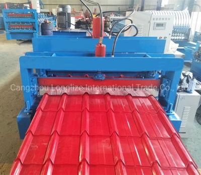Glazed Roof Tile Corrugated Tile Ibr Sheet Roll Forming Machine