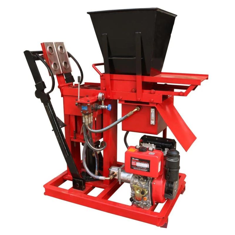 Factory Price Xm2-25 Hydraulic Press Solid Interlocking Block Automatic Lego Clay Brick Making Machine in India