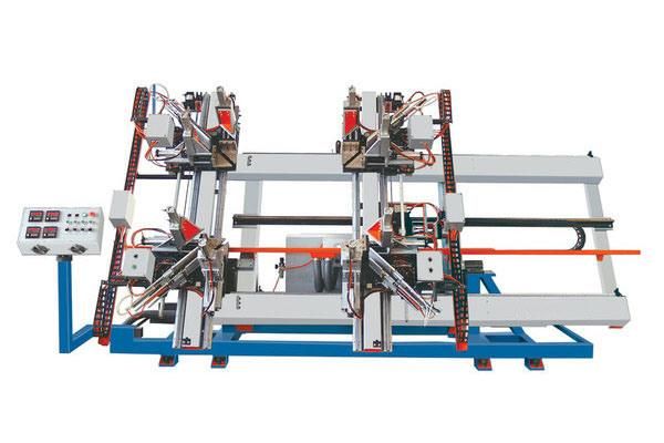 Shj4-120X4500 Four-Head Window Processings Machine Welding Machinery PVC Profiles Windows Welding Machine